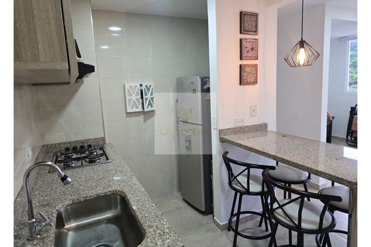 Vende apartamento Villeta, UrbanLex área 55m2 $250Millones